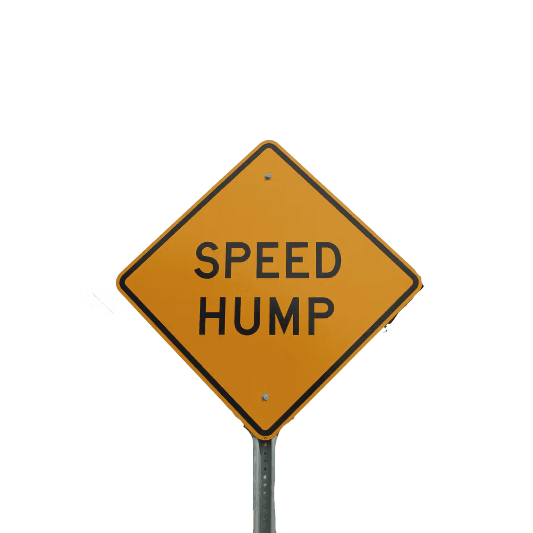 Speed humps: Taradale Dr