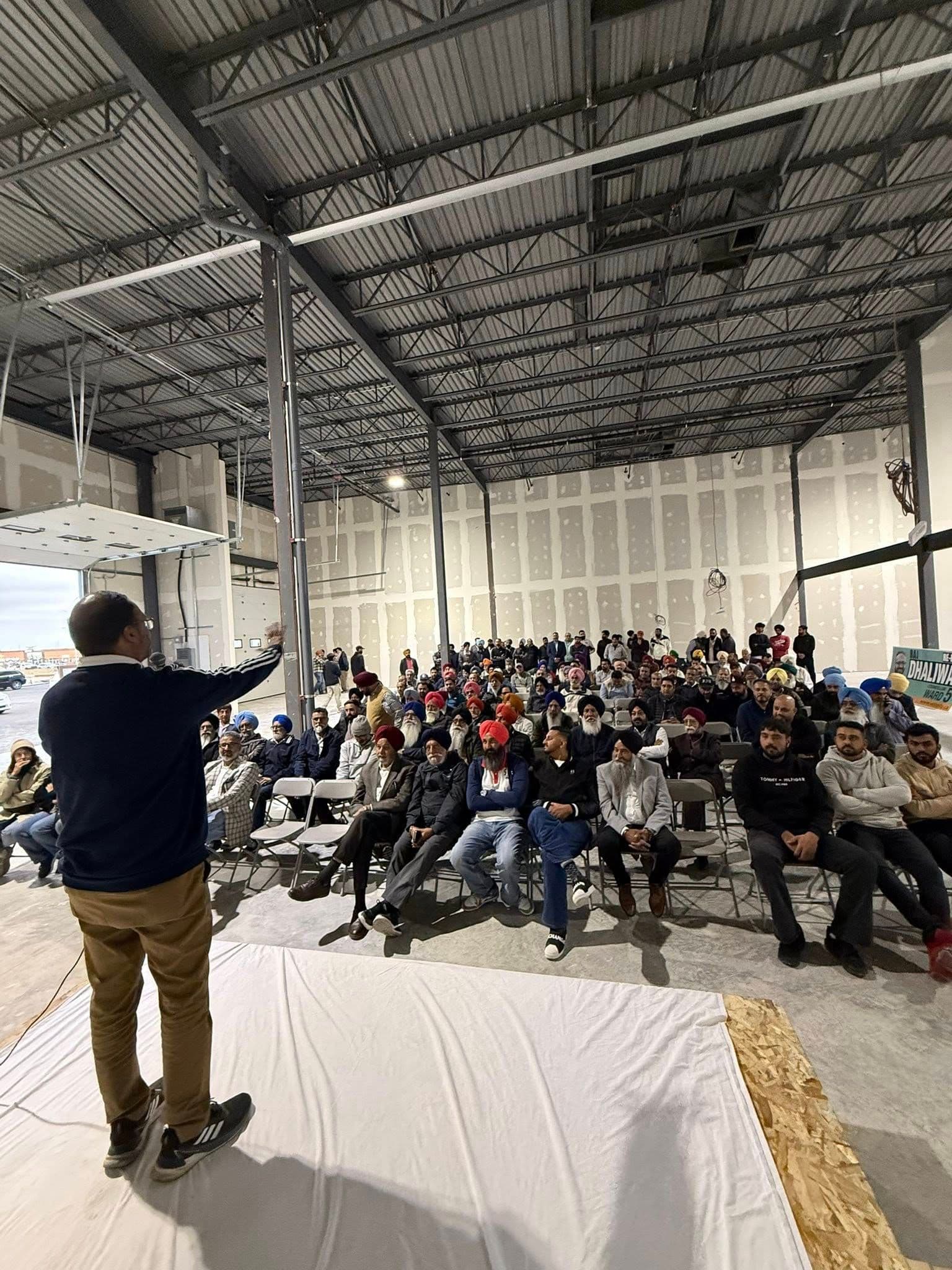 meet and greet hosted by Swarn Sidhu