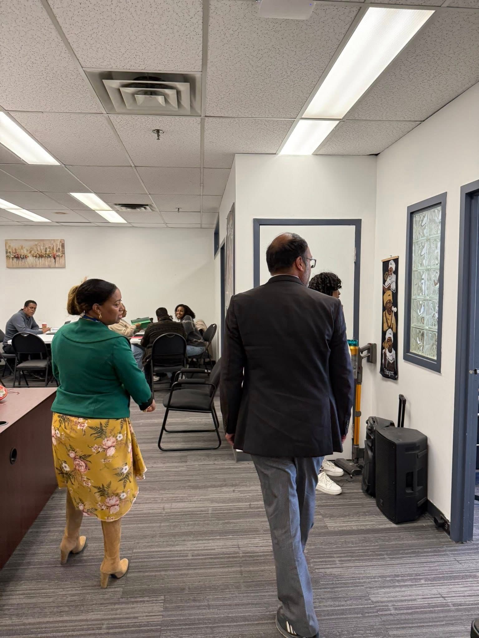 Thank you Adi Eyassu and the Immigrant Outreach Society for your support