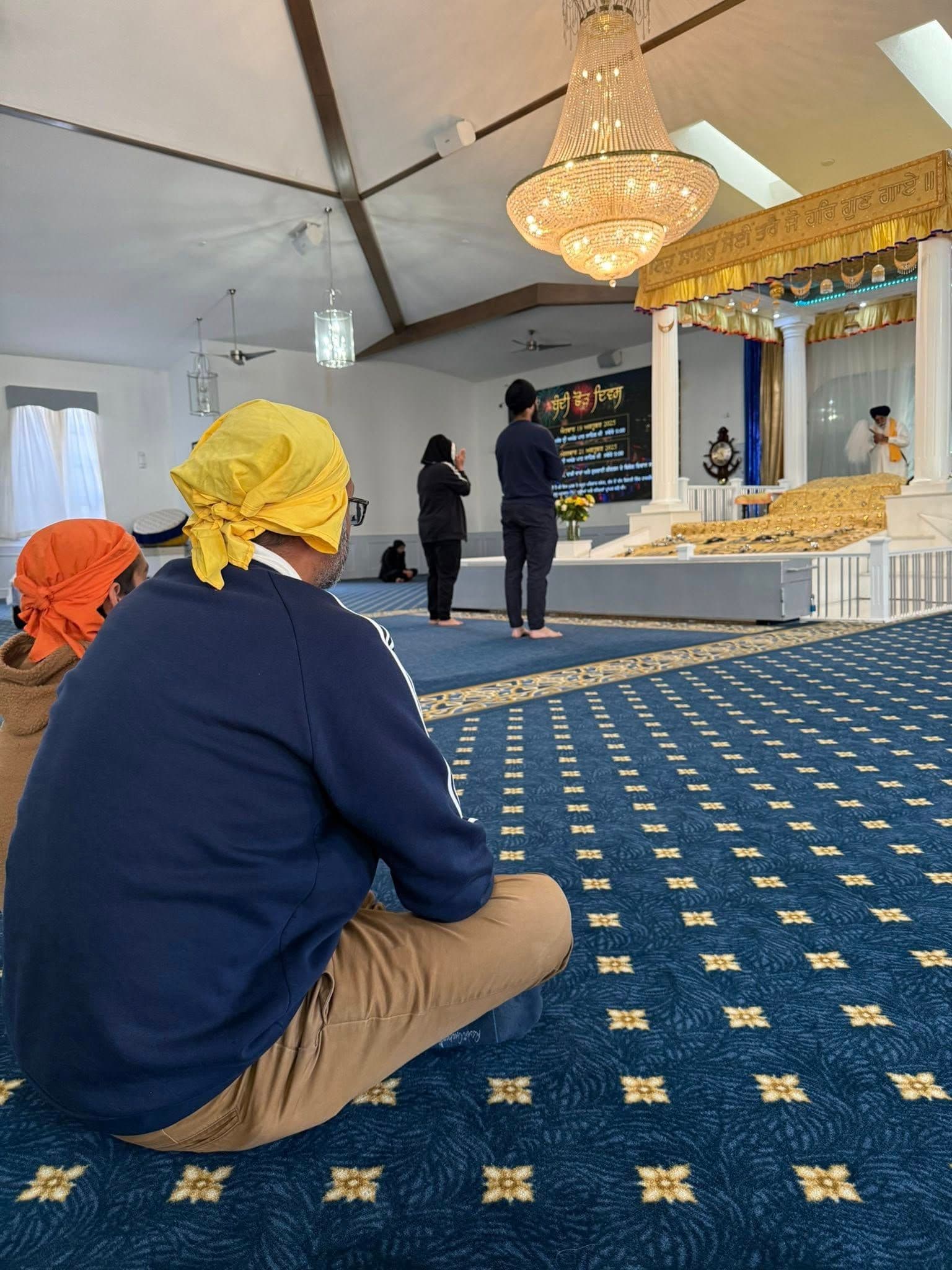 I started my day with blessings at the Gurdwara and then went to cast my vote at the Genesis Centre.