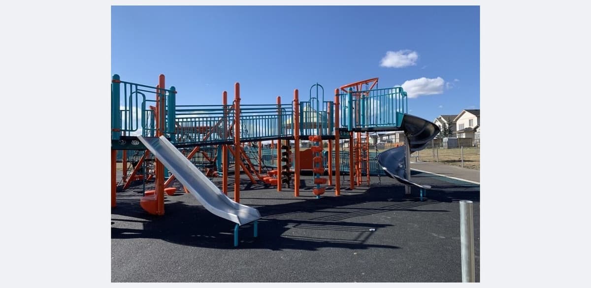 Inclusive playground: Redstone Dr & Red Embers Gate