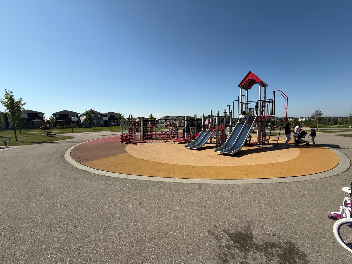 Redstone Park: Playground flooring upgraded