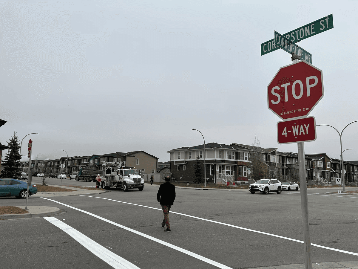 4-Way Stop: Cornerstone Blvd & Cornerstone St